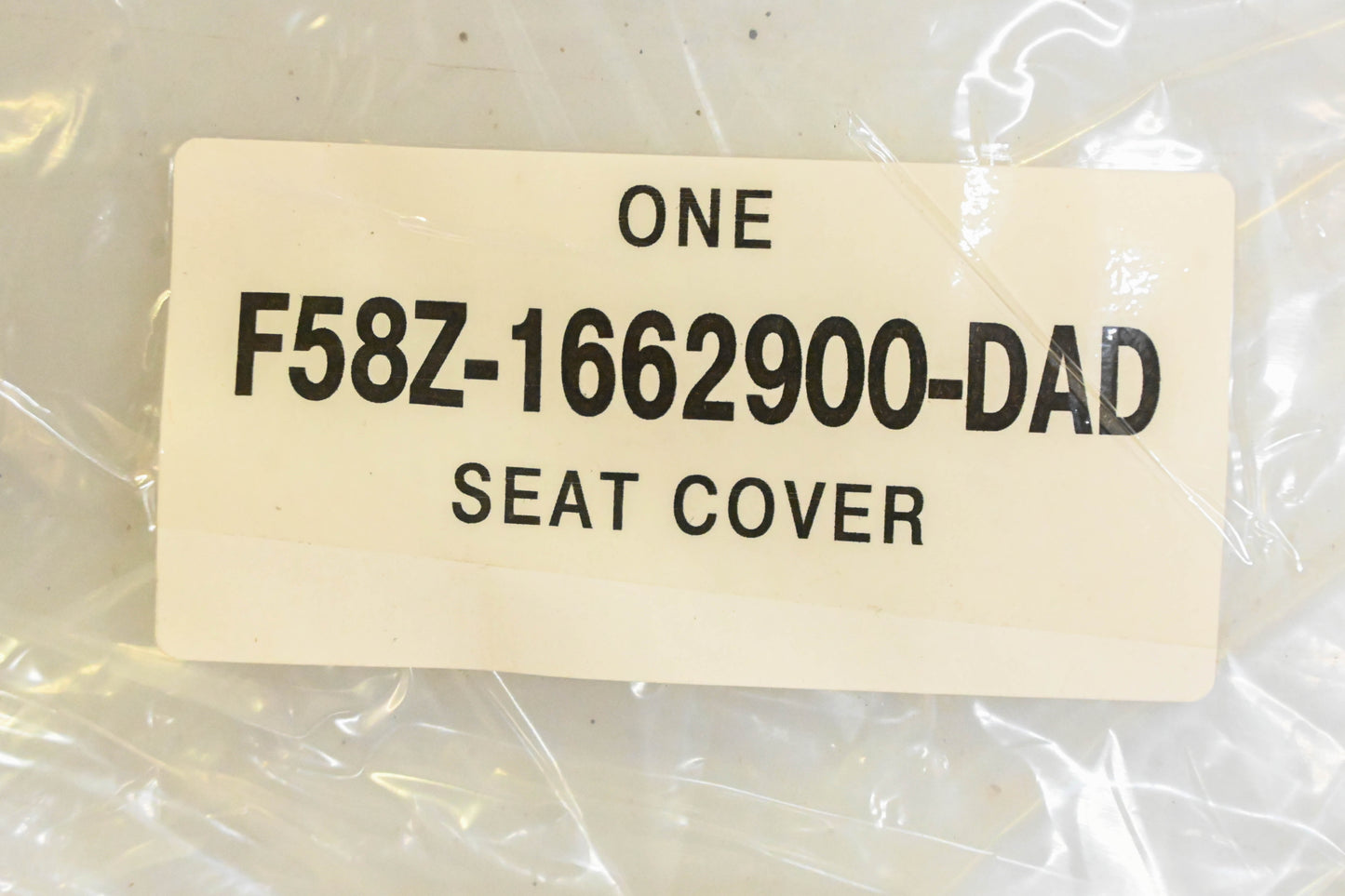 New OEM Ford F58Z-1662900-DAD Seat Cushion Cover NOS