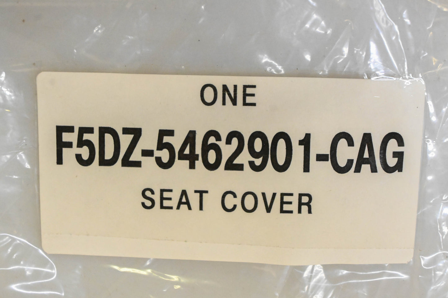 New OEM Ford F5DZ-5462901-CAG Driver Side Seat Cushion Cover NOS