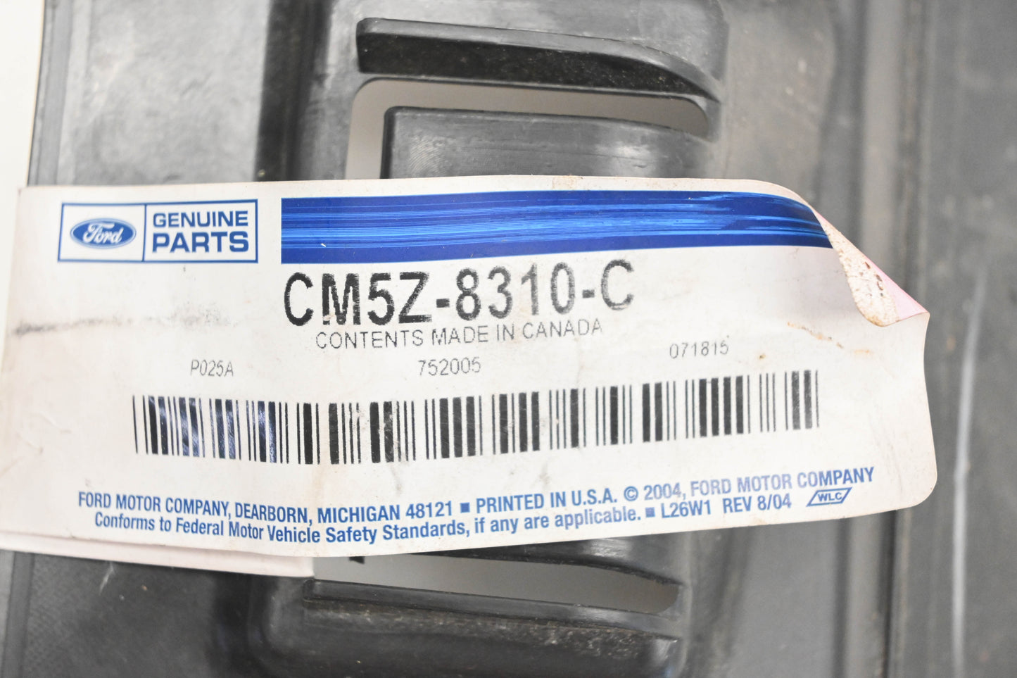 New OEM Ford CM5Z-8310-C, CM51-8339-AB Front Left Air Deflector NOS