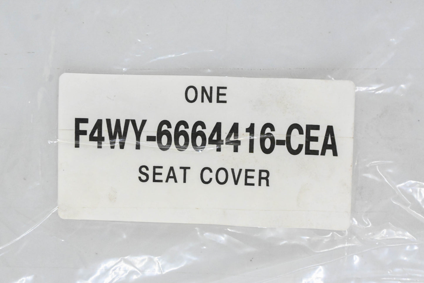 New OEM Ford F4WY-6664416-CEA Front Seat Back Cushion Cover NOS