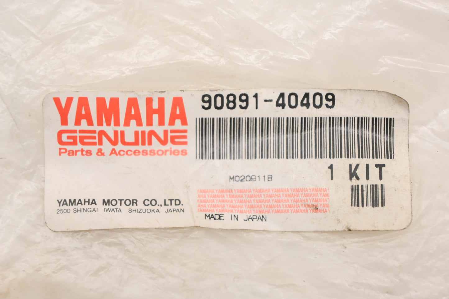 New OEM Yamaha 90891-40409-00 Clamp Kit NOS