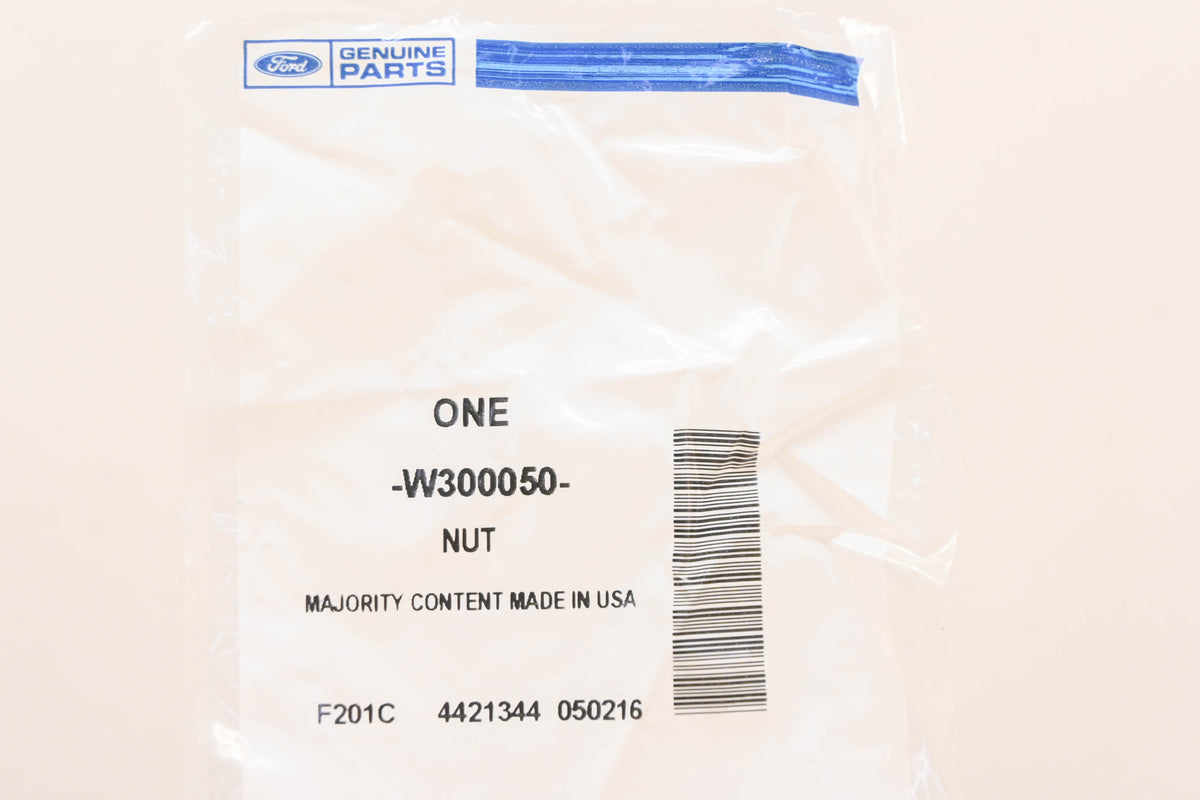 New OEM Ford W300050 Flange Nut NOS