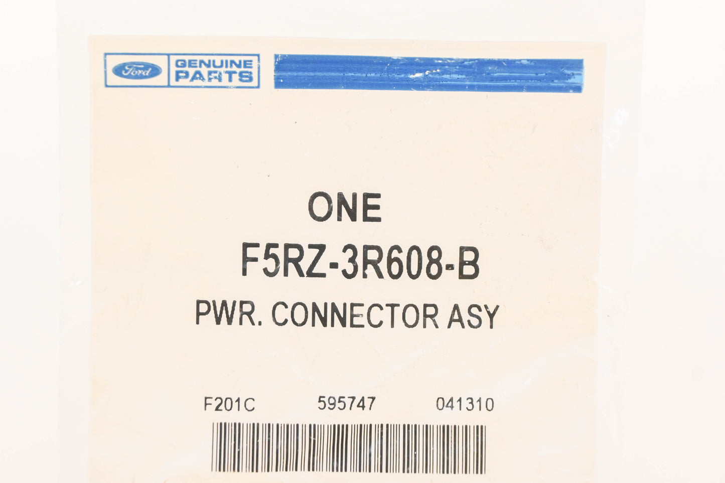 New OEM Ford F5RZ-3R608-B Power Steering Pump Connector NOS