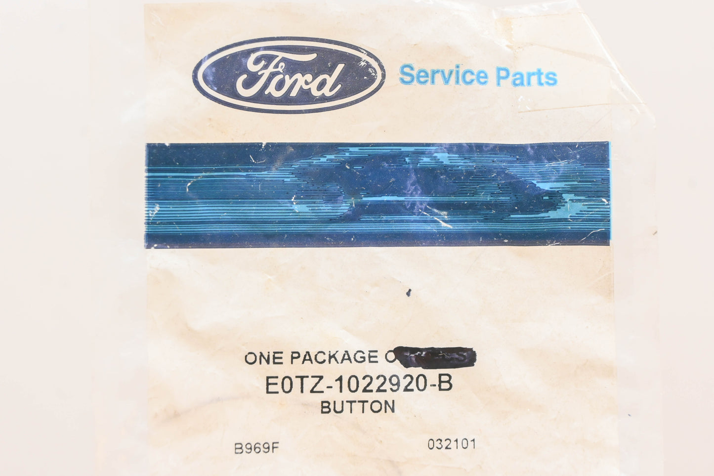 New OEM Ford E0TZ-1022920-B Window Handle Release Button NOS