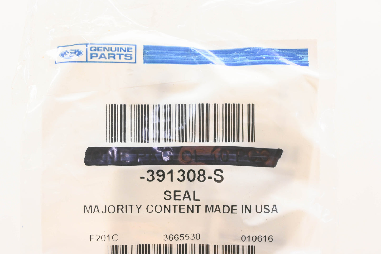 New OEM Ford 391308-S O-Rings Qty 2 NOS