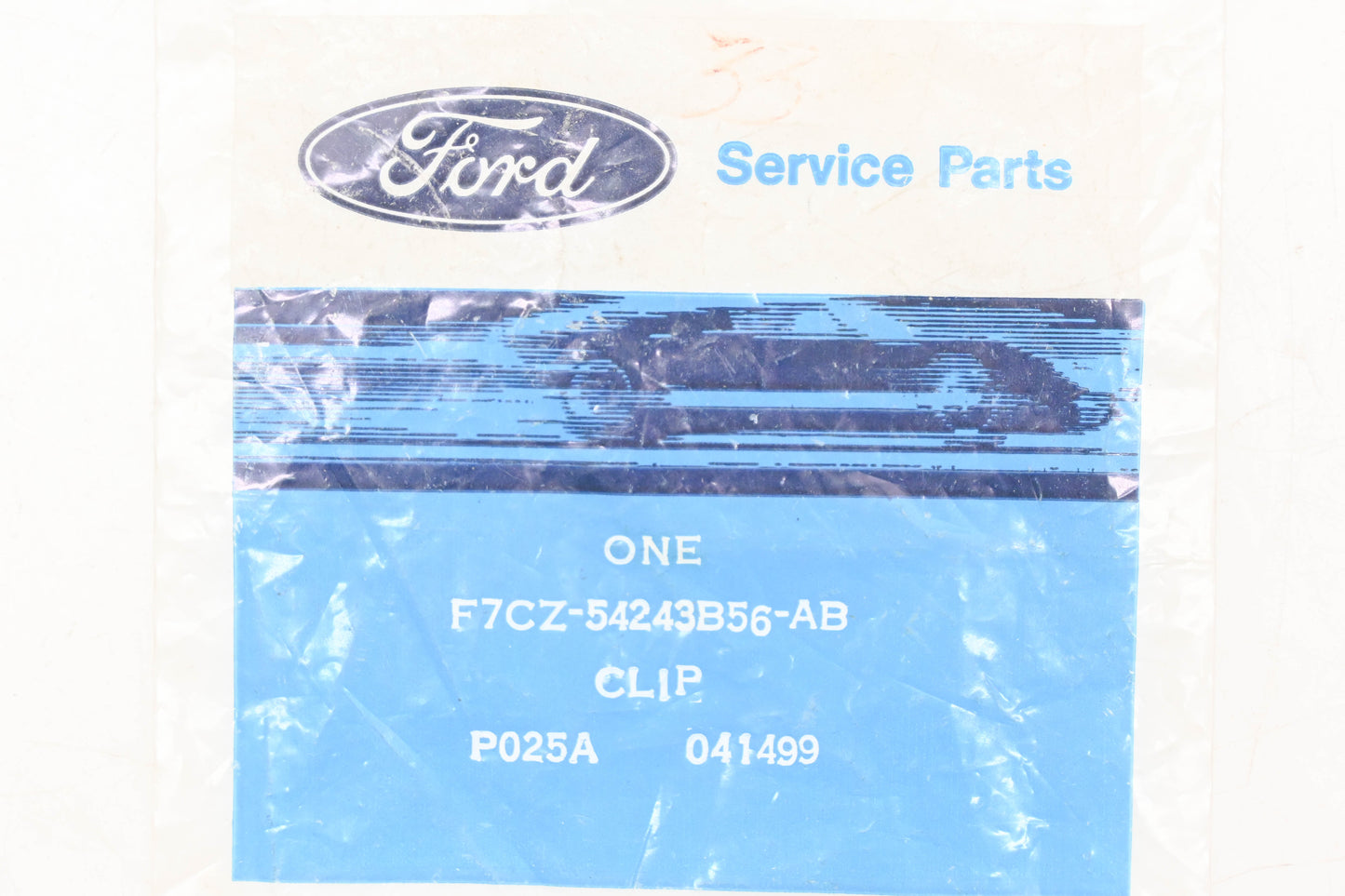 New OEM Ford F7CZ-54243B56-AB Trim Clip NOS