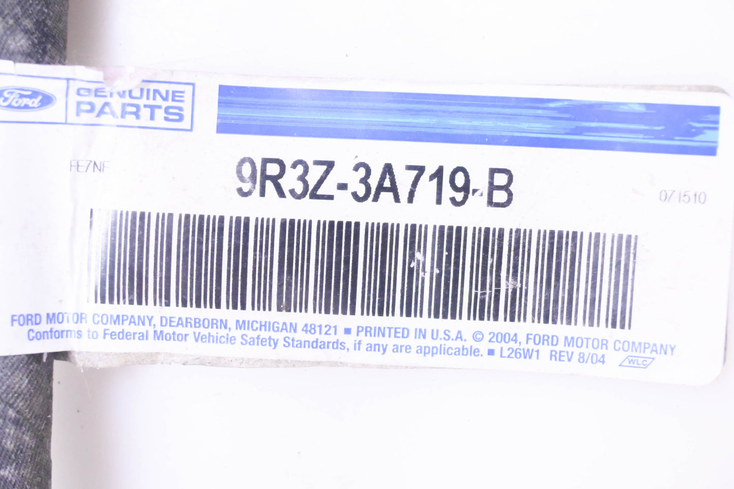 New OEM Ford 9R3Z-3A719-B Power Steering Pressure Line Hose NOS