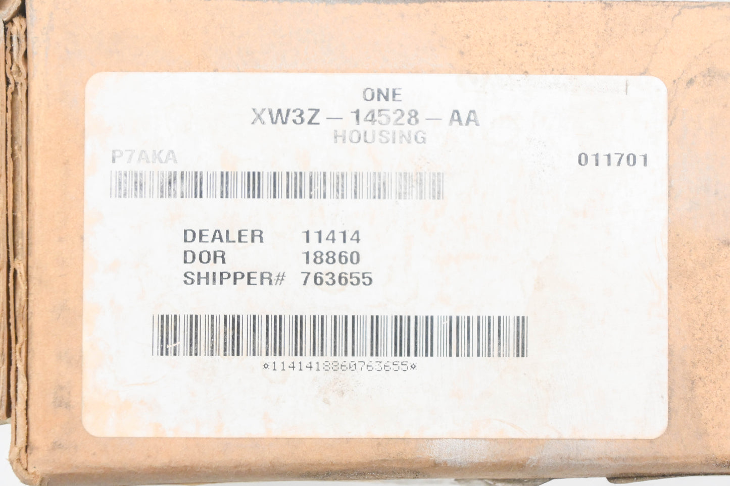 New OEM Ford XW3Z-14528-AA Switch Housing Panel NOS