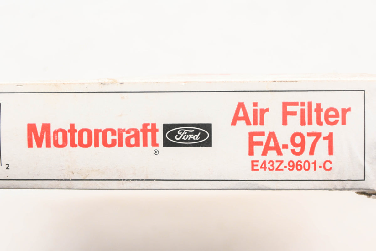New OEM Motorcraft FA-971, E43Z-9601-C, FA971 Air Filter NOS