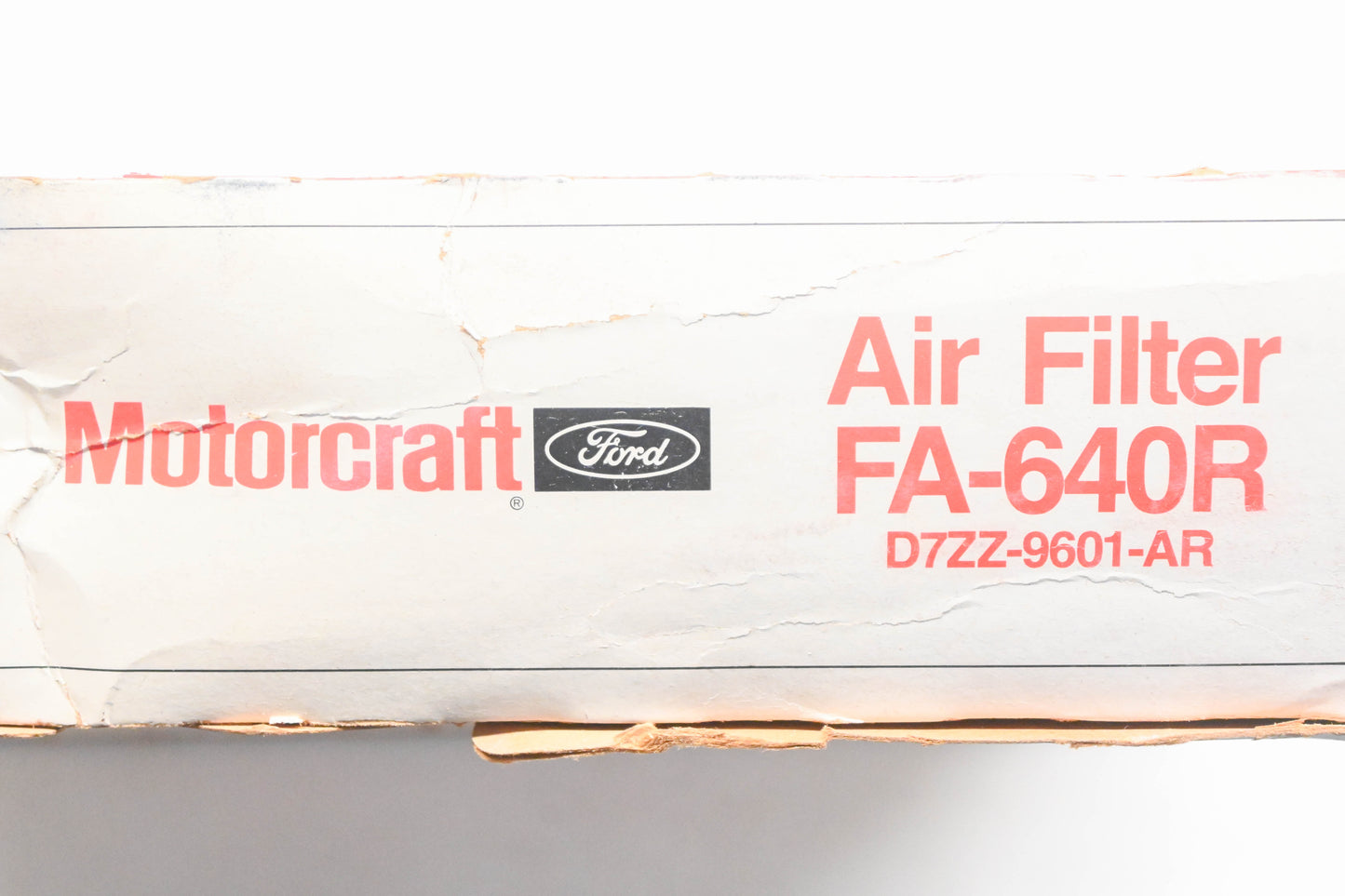 New OEM Motorcraft FA-640R, D7ZZ-9601-AR, FA640R Air Filter NOS