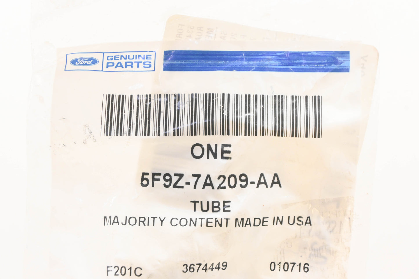 New OEM Ford 5F9Z-7A209-AA Transmission Oil Tube NOS