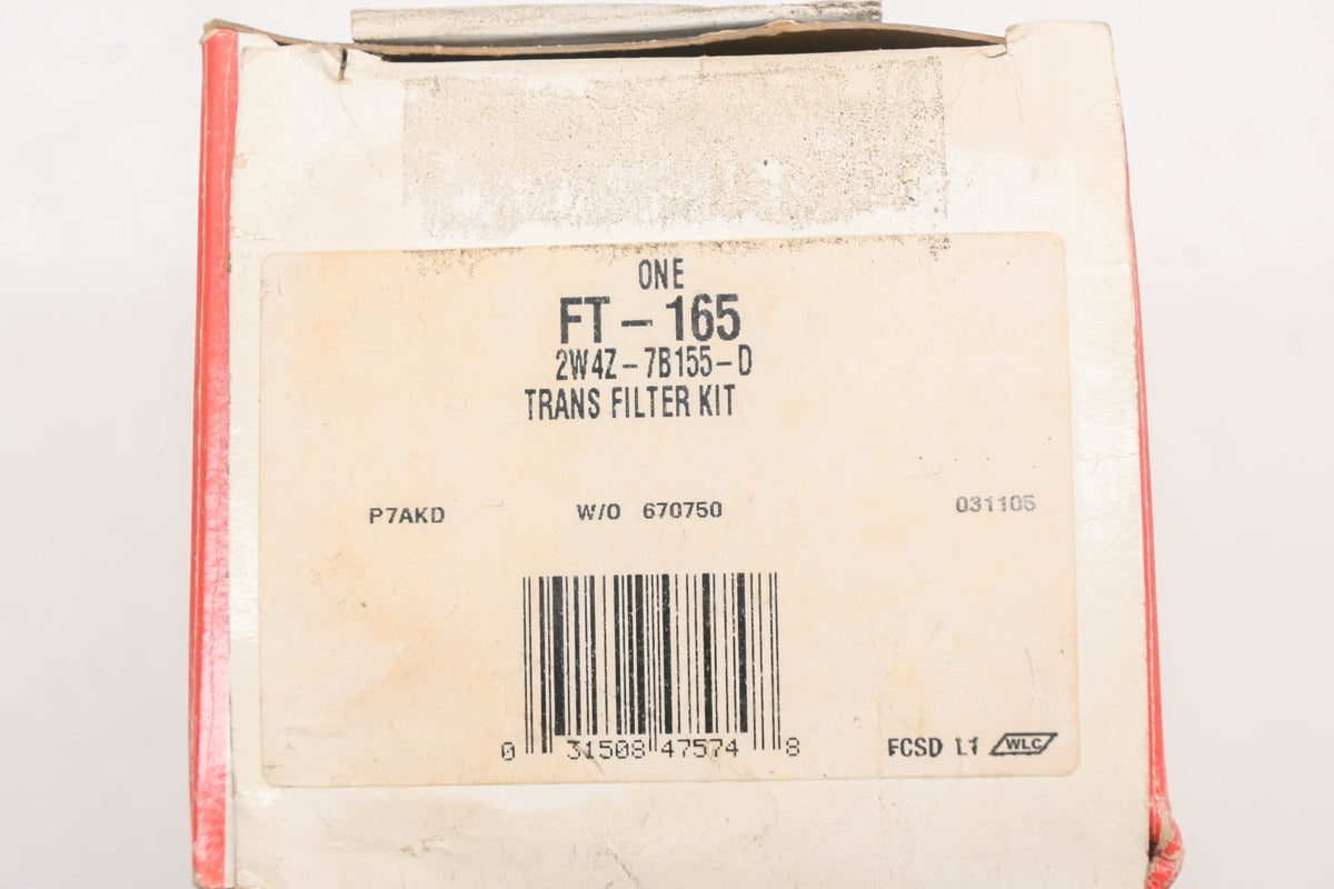 New OEM Motorcraft FT-165, 2W4Z-7B155-D, FT165 Transmission Oil Filter Kit NOS