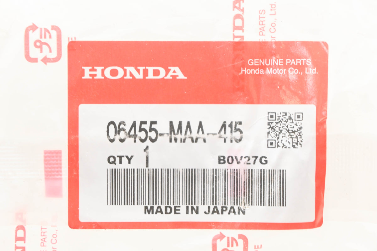 New OEM Honda 06455-MAA-415 Front Brake Pad Kit NOS