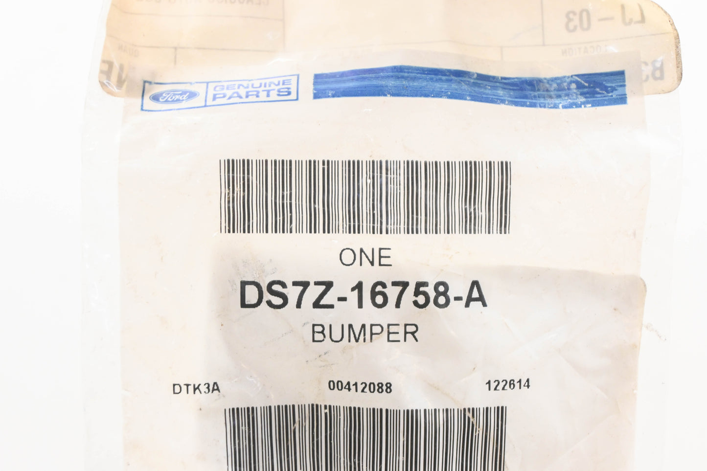 New OEM Ford DS7Z-16758-A Lower Hood Bumper NOS