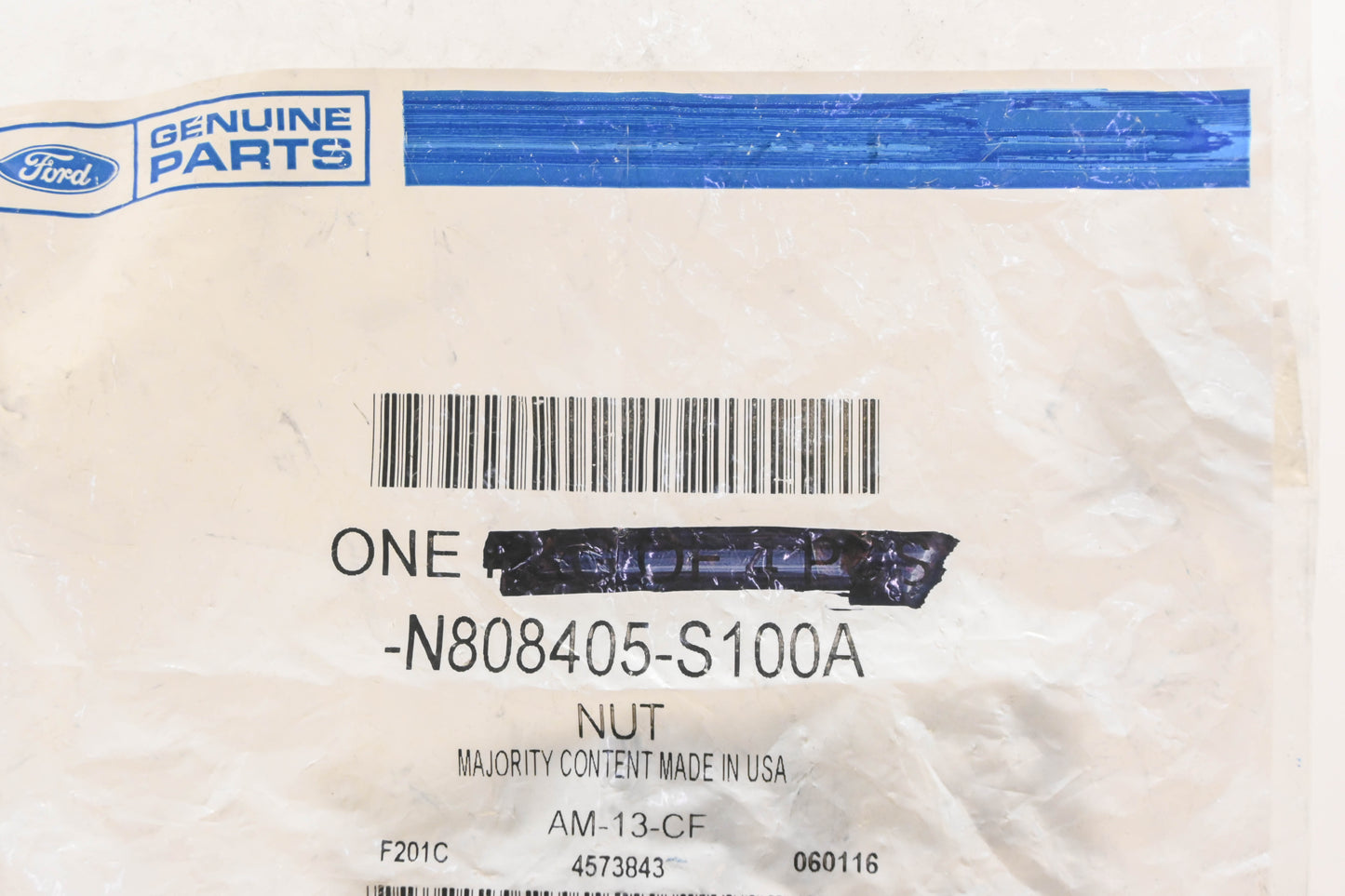 New OEM Ford N808405-S100A Axle Nut NOS