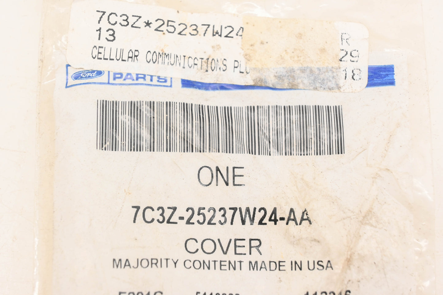 New OEM Ford 7C3Z-25237W24-AA, 7C34-2523W24-AAW Door Trim Panel Cover NOS
