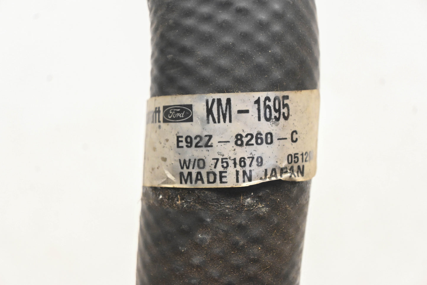 New OEM Motorcraft KM-1695, E92Z-8260-C, KM1695 Radiator Coolant Hose NOS