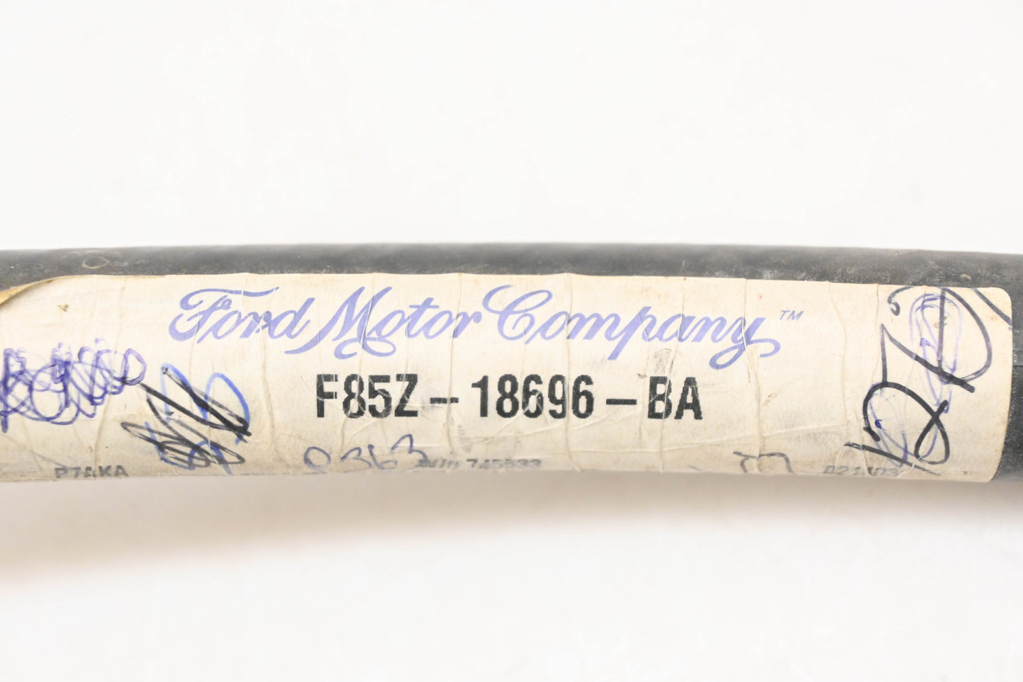 New OEM Ford F85Z-18696-BA Auxiliary Heater Supply Line Hose Assembly NOS