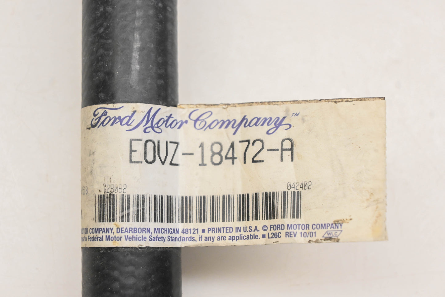 New OEM Ford EOVZ-18472-A Heater Hose NOS