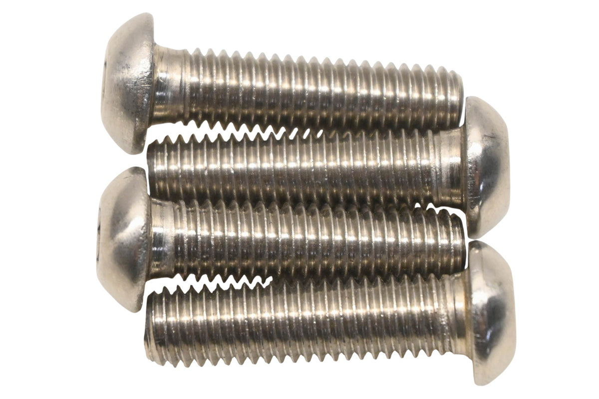 Aftermarket YR027-20 M8-1.25x30 Button Head Socket Screws Qty 4 NOS