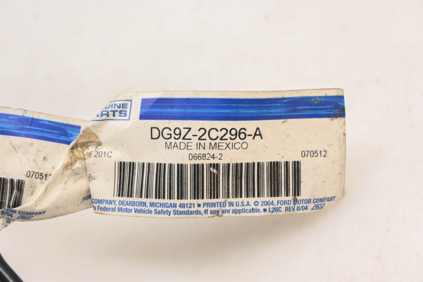 New OEM Ford DG9Z-2C296-A Hydraulic Line Tube Assembly NOS