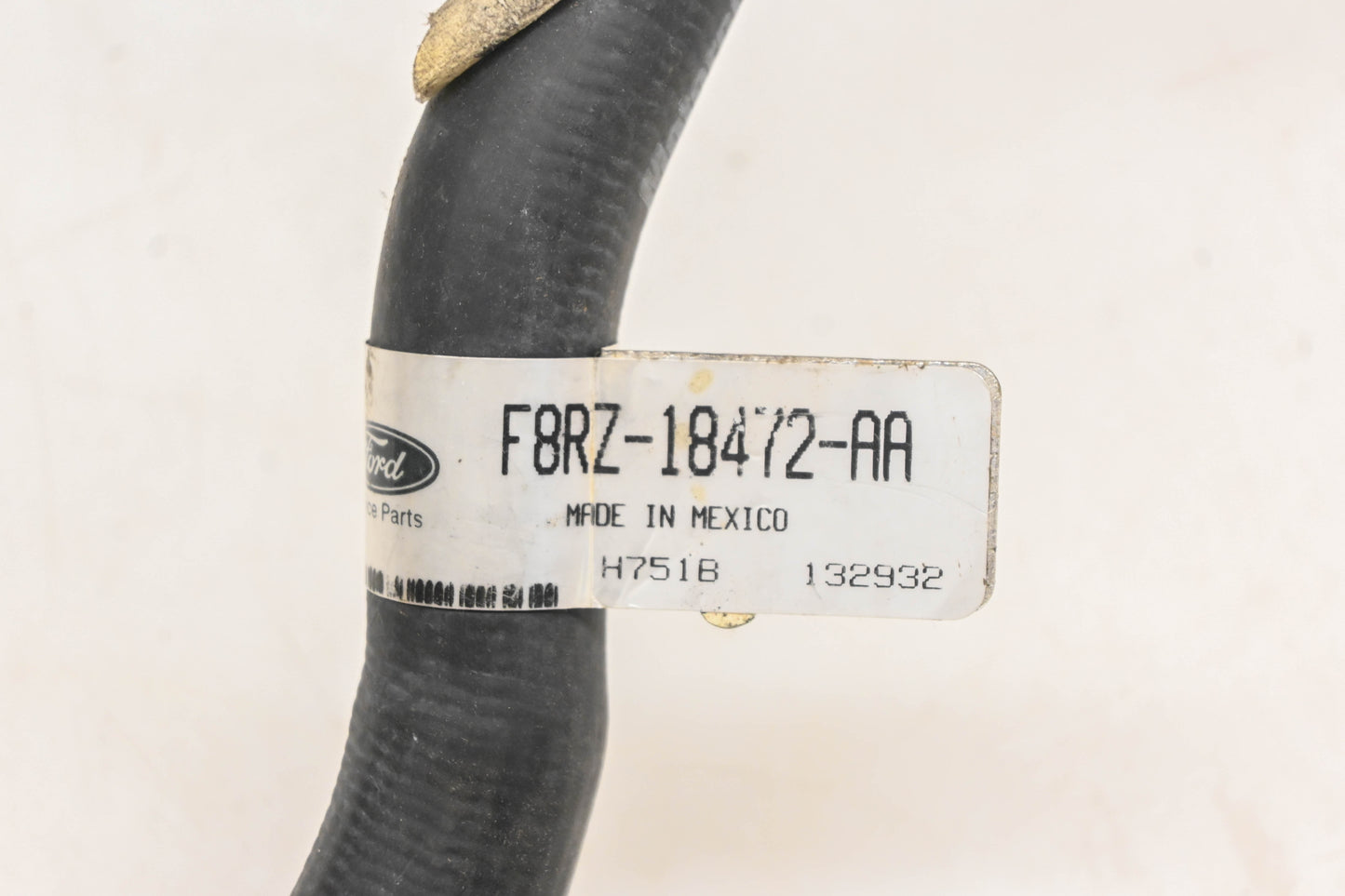 New OEM Ford F8RZ-18472-AA Heater Hose NOS