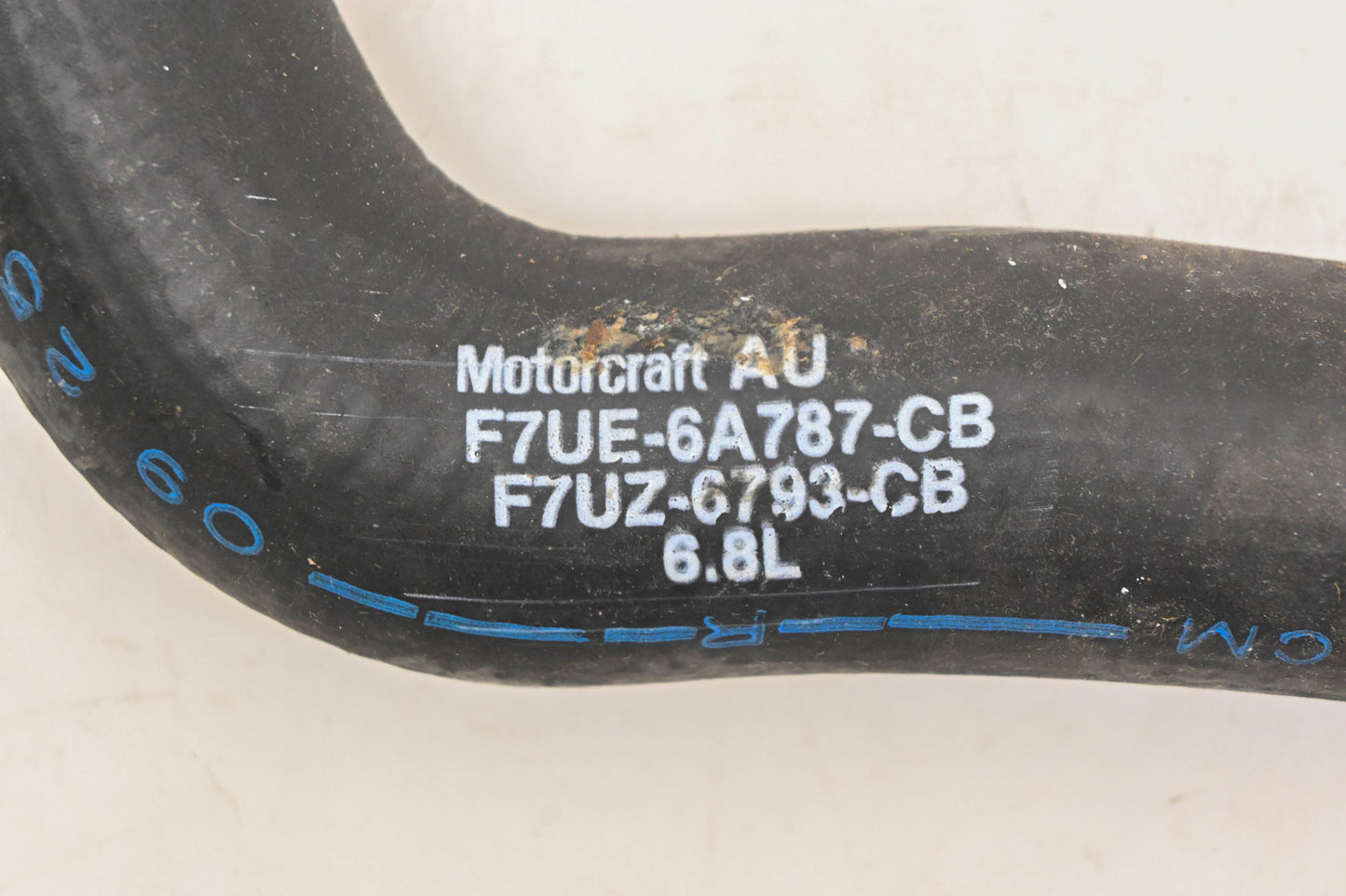 New OEM Ford F7UZ-6793-CB, F7UE-6A787-CB Motorcraft Oil Filler Hose NOS