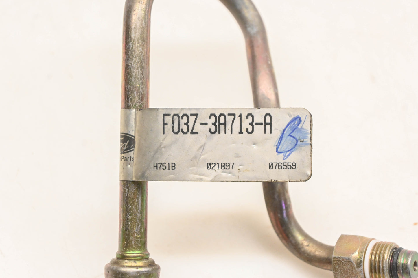 New OEM Ford F03Z-3A713-A Power Steering Hose Assembly NOS