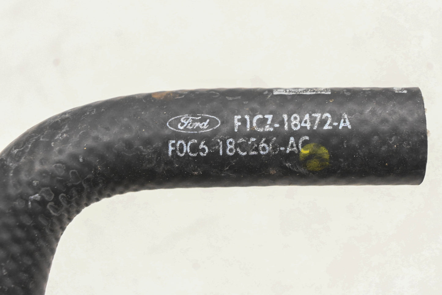 New OEM Ford F1CZ-18472-A, FOC6-18C266-AC Heater Water Hose NOS
