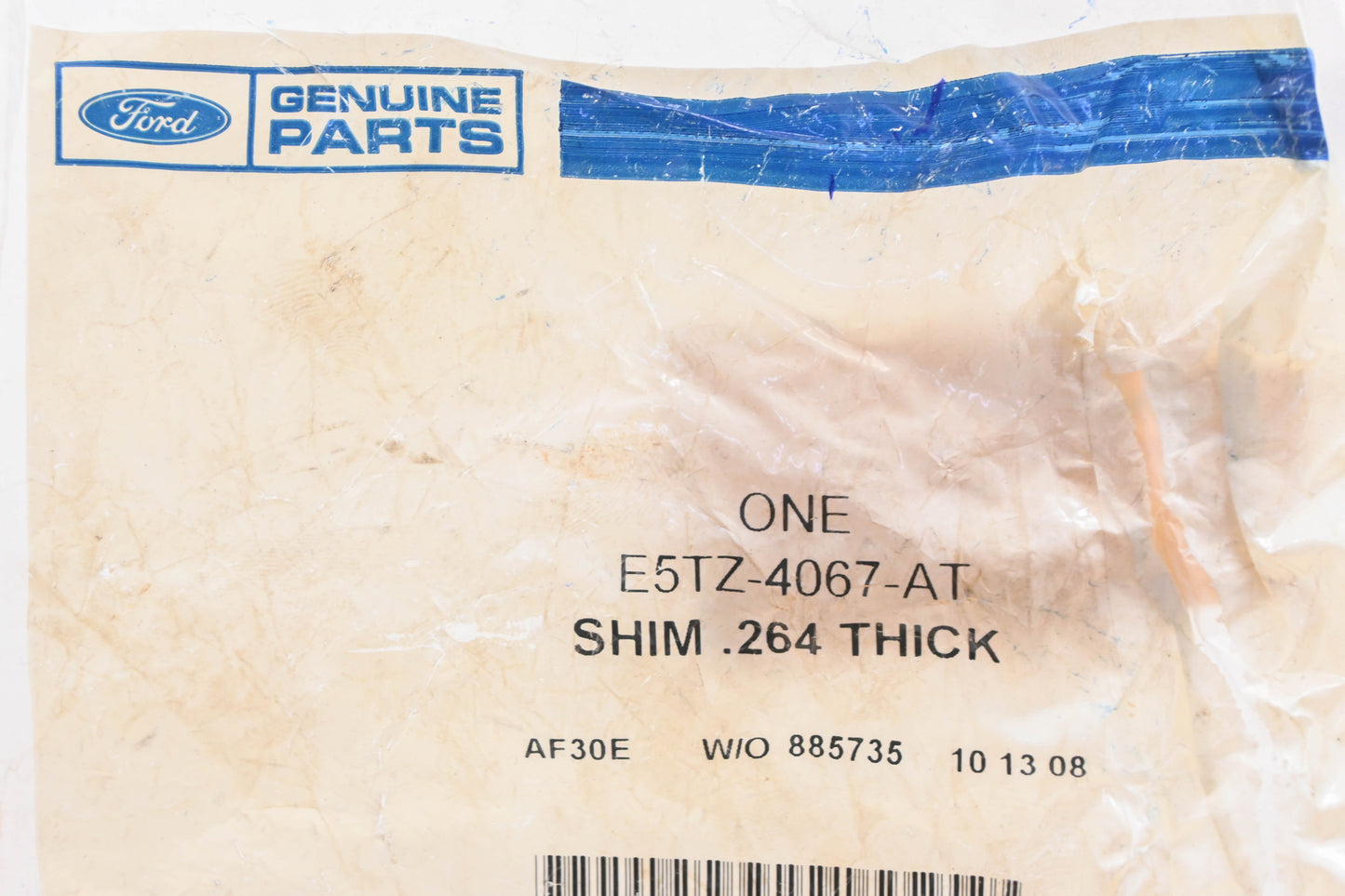 New OEM Ford E5TZ-4067-AT Shim .264" NOS