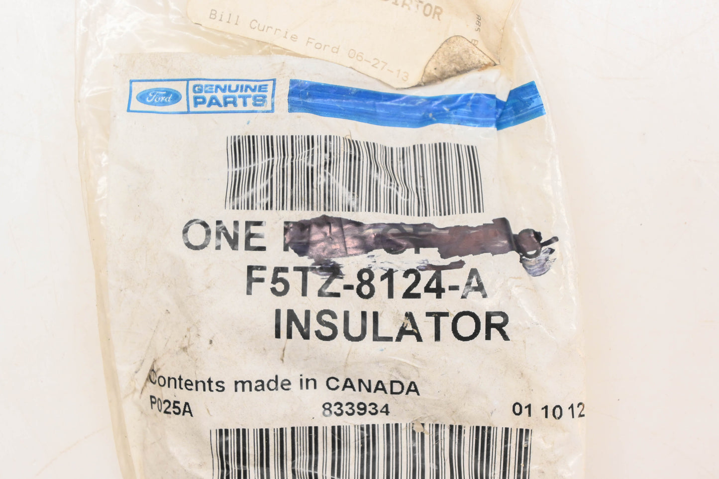 New OEM Ford F5TZ-8124-A Radiator Insulator NOS