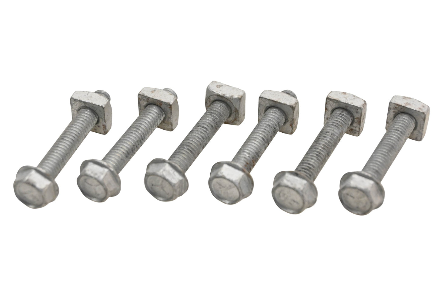 Aftermarket WK008D-13 Hex Flange 5/16-18x2 Grade 5 Bolts and Square Nuts Qty 6 NOS
