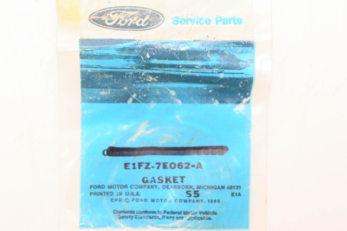 New OEM Ford E1FZ-7E062-A Oil Pan Screen Gasket NOS