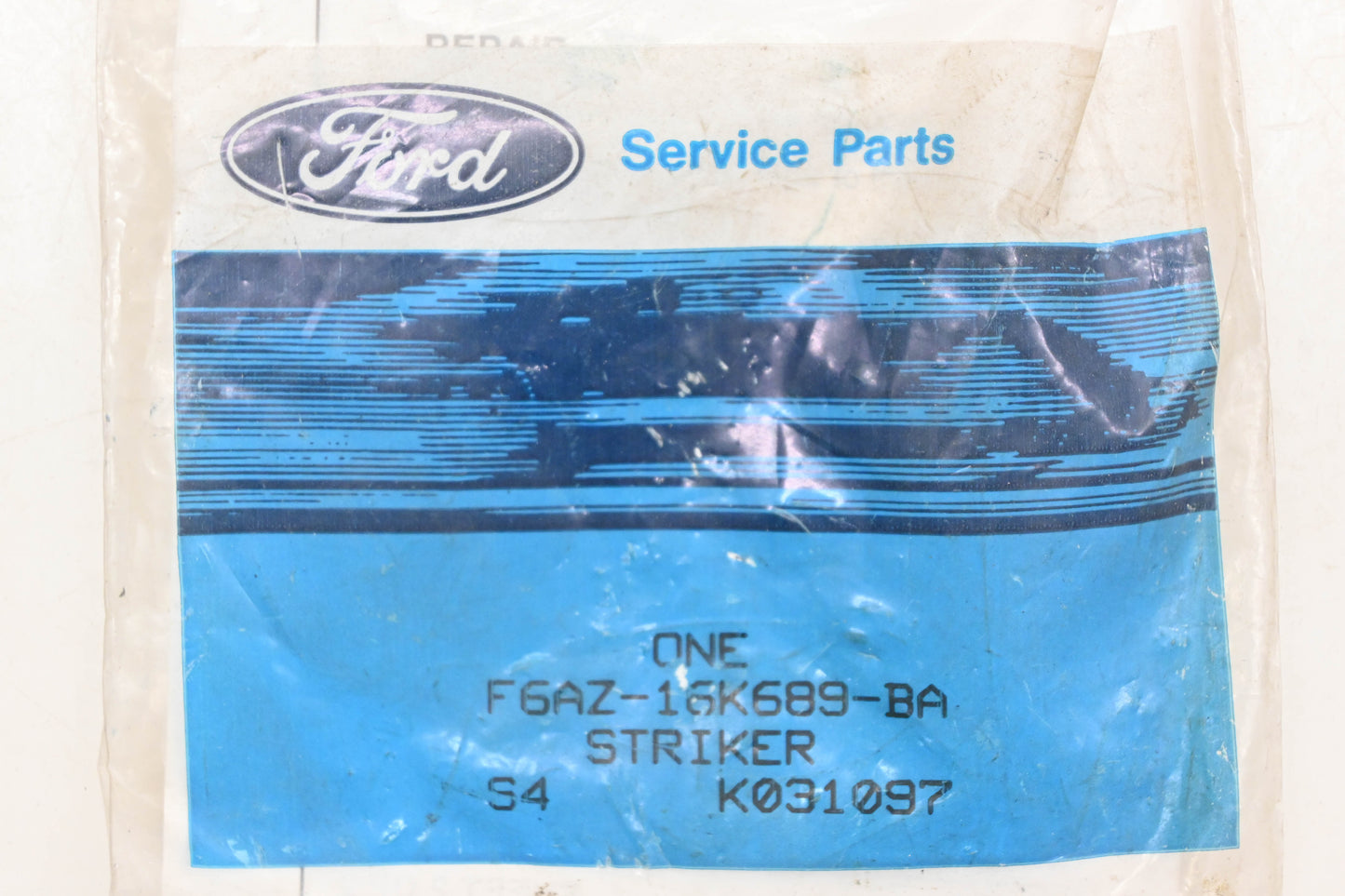 New OEM Ford F6AZ-16K689-BA Hood Latch Striker Kit NOS
