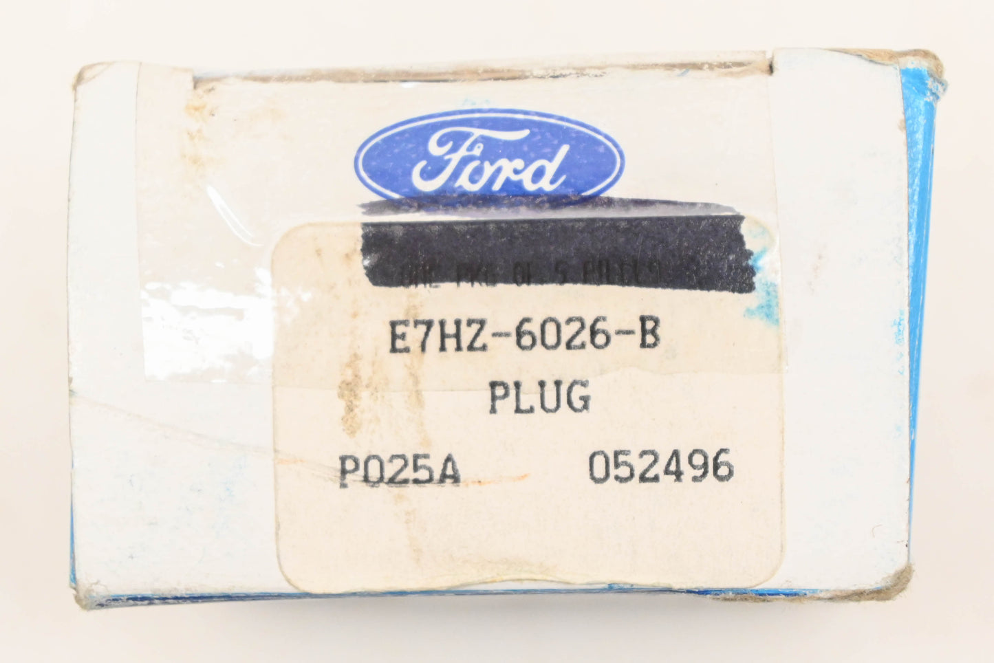New OEM Ford E7HZ-6026-B Expansion Plug NOS