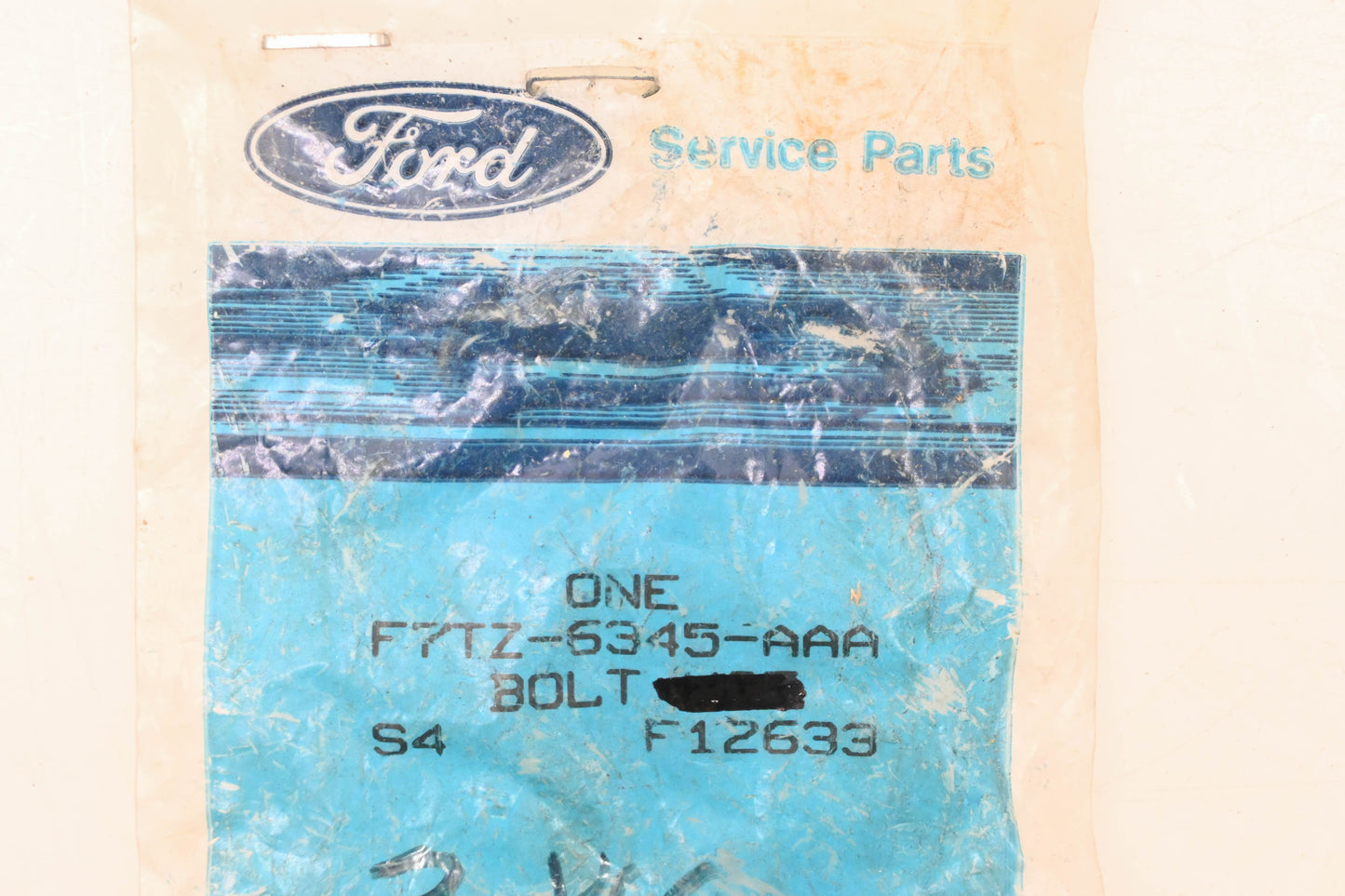 New OEM Ford F7TZ-6345-AAA Bearing Cap Bolt NOS