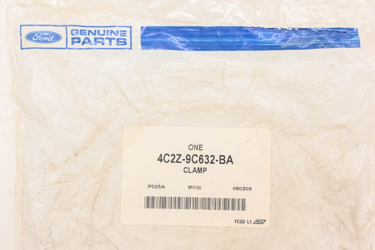 New OEM Ford 4C2Z-9C632-BA Air Duct Clamp NOS
