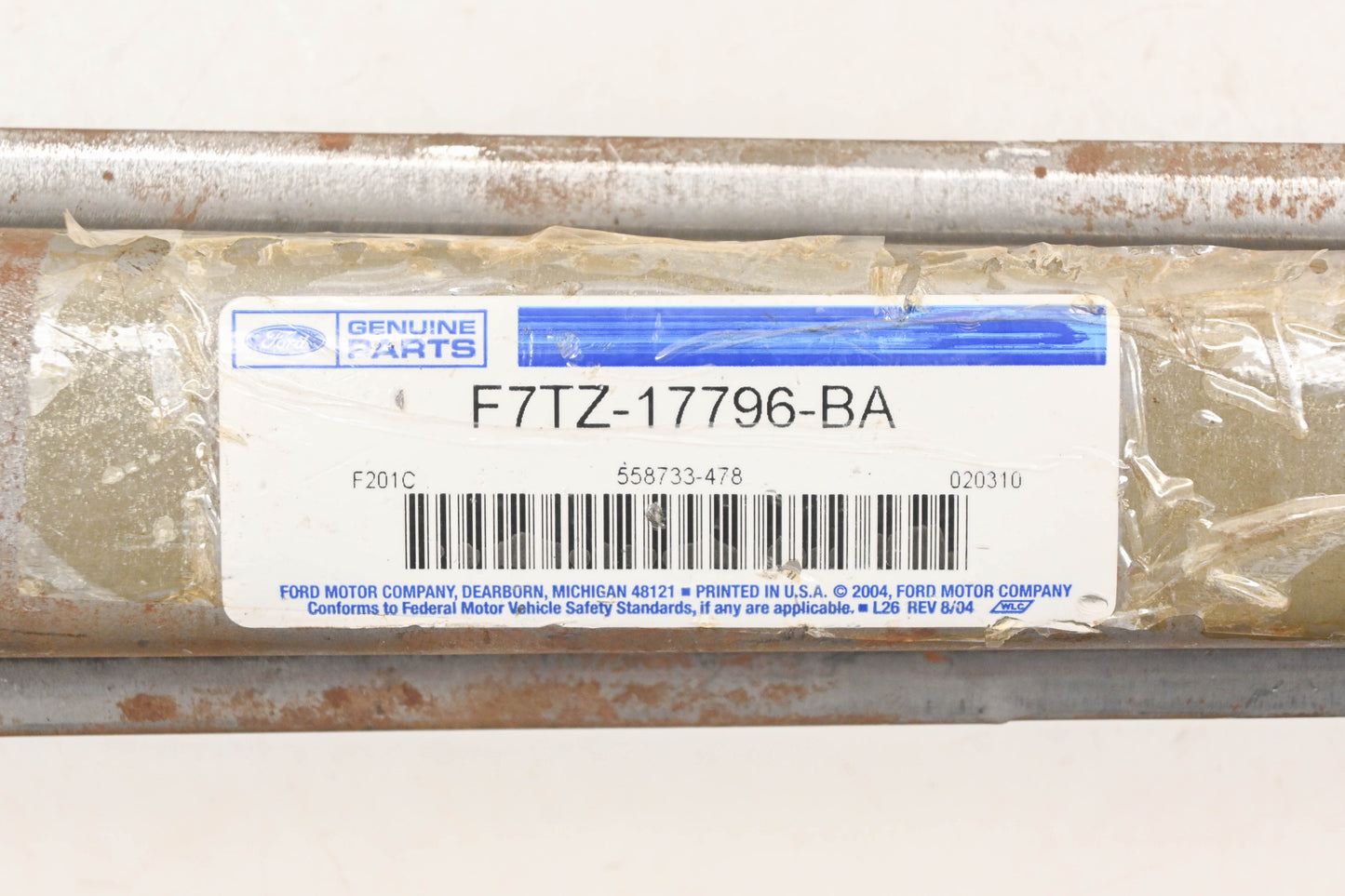 New OEM Ford F7TZ-17796-BA Left Rear Step Bumper Support NOS