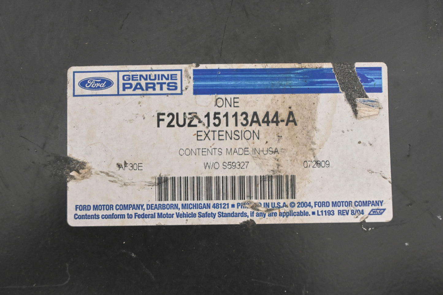 New OEM Ford F2UZ-15113A44-A Front Floor Panel Extension NOS