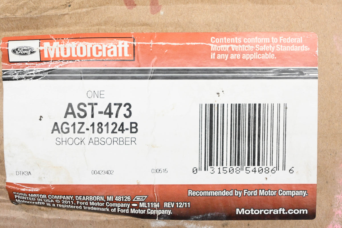 New OEM Motorcraft AST-473, AG1Z-18124-B Left Front Strut Kit NOS