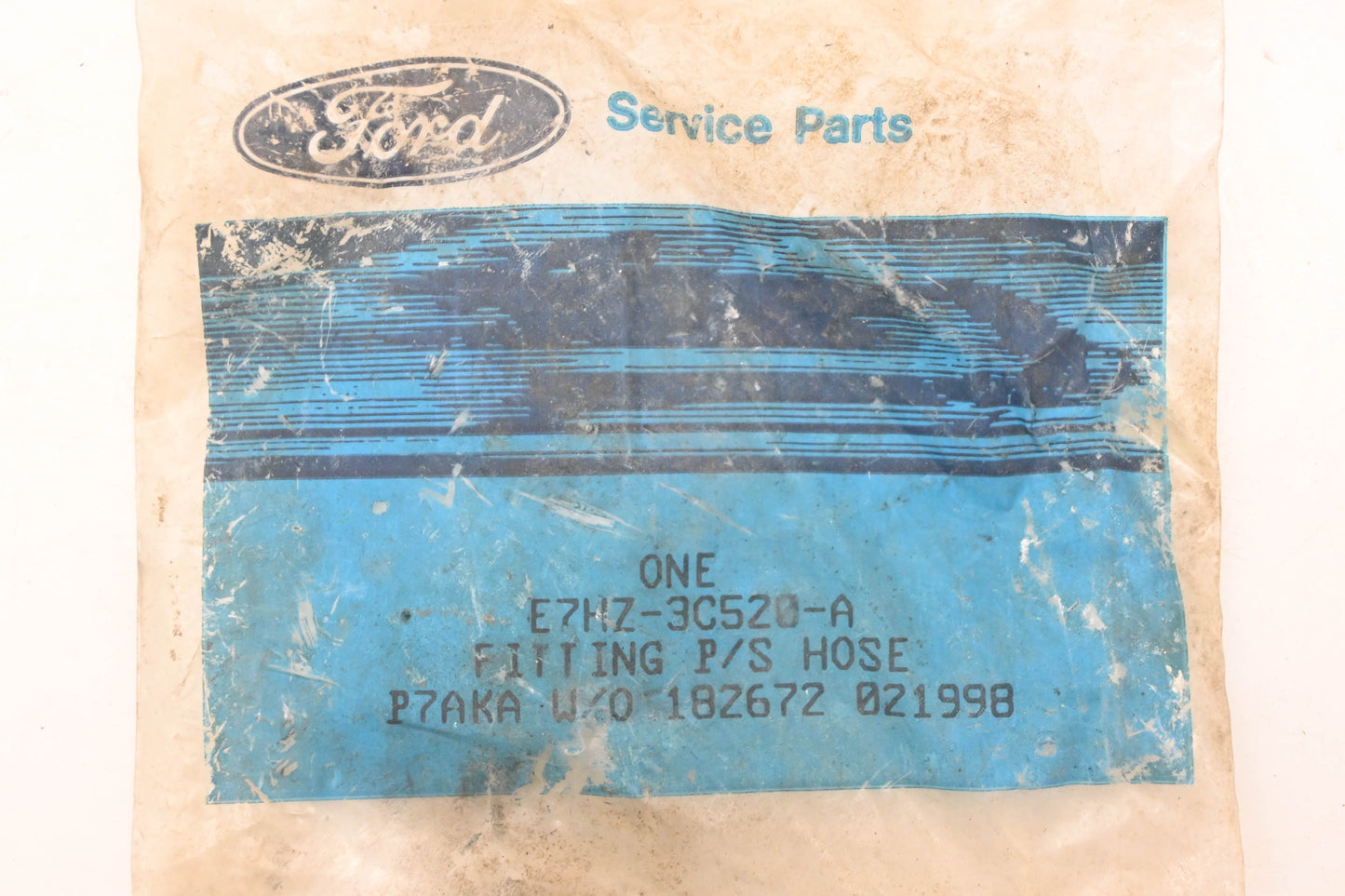 New OEM Ford E7HZ-3C520-A Power Steering Hose Assembly NOS