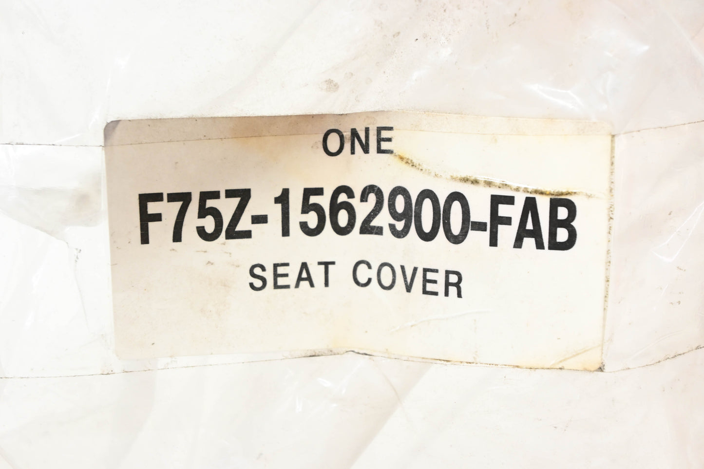 New OEM Ford F75Z-1562900-FAB Grey Driver Side Seat Cushion Cover NOS