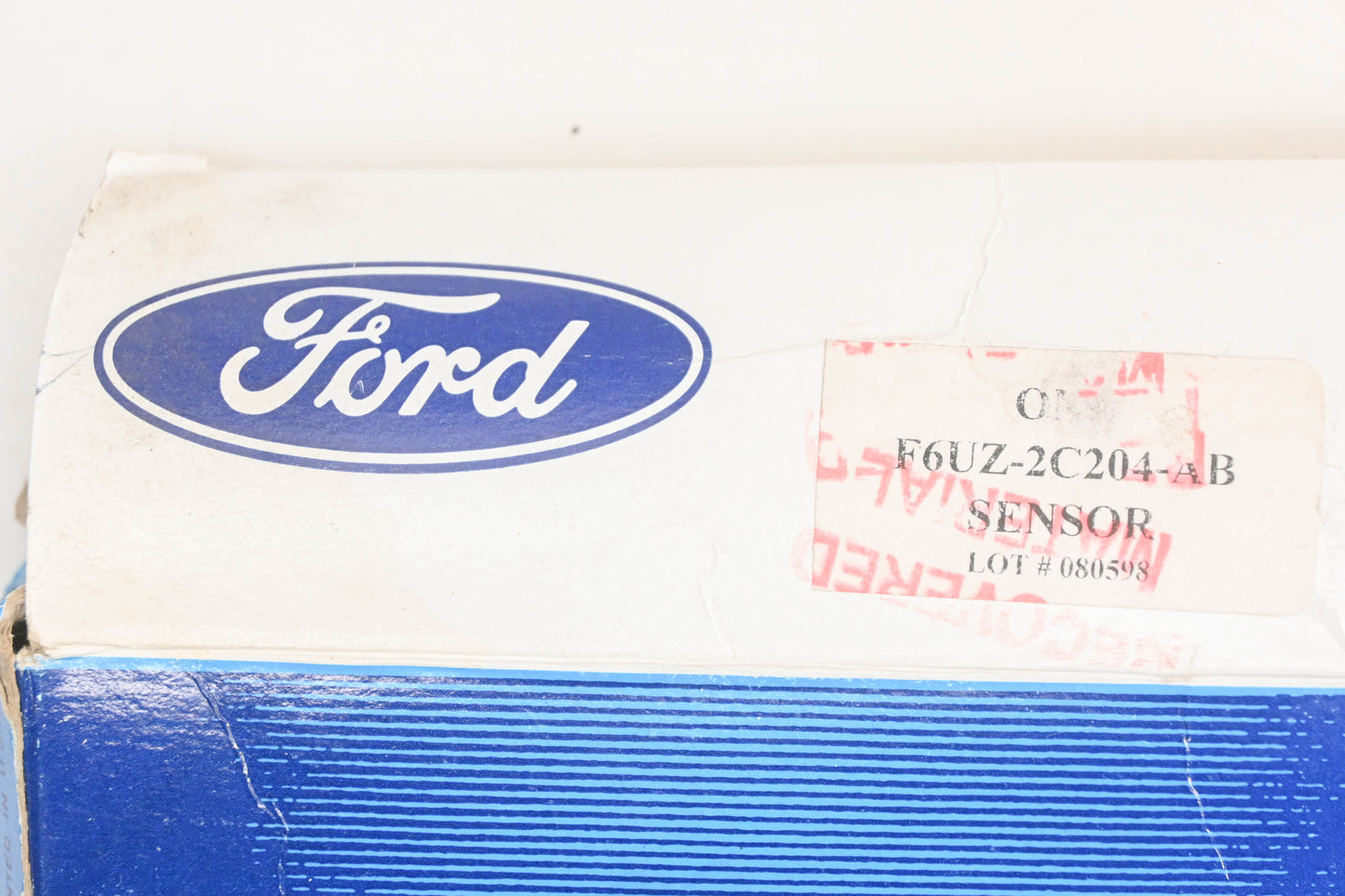 New OEM Ford F6UZ-2C204-AB Front Left Speed Sensor NOS