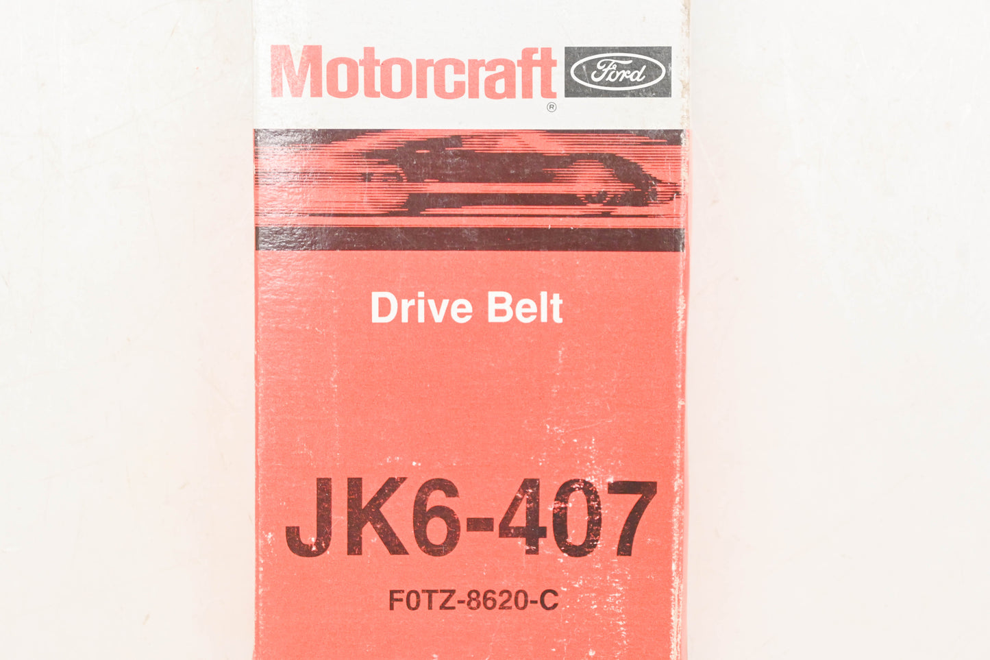 New OEM Motorcraft JK6-407, F0TZ-8620-C, JK6407 Serpentine Belt NOS