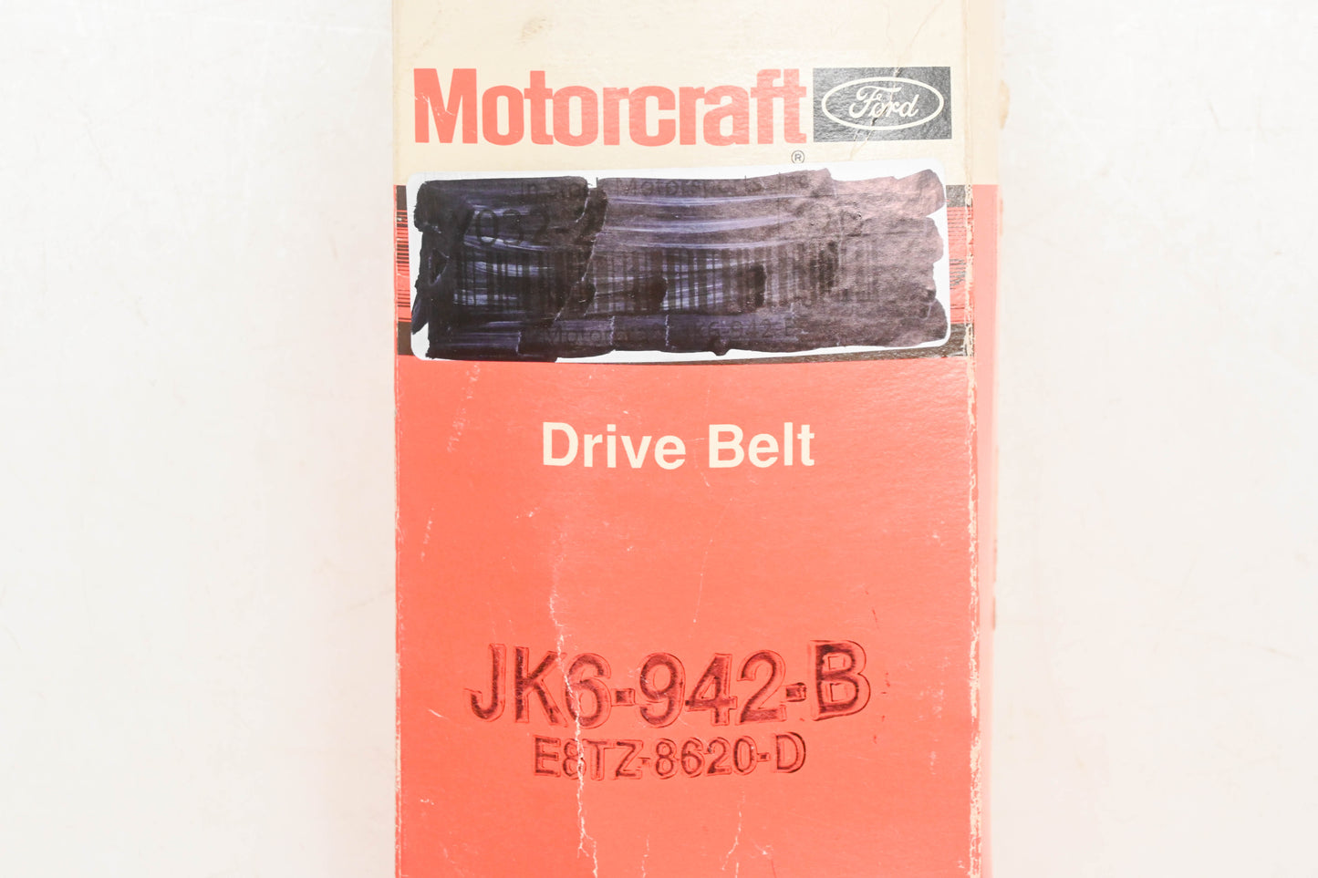 New OEM Motorcraft JK6-942-B, E8TZ-8620-D, JK6942B Serpentine Belt NOS