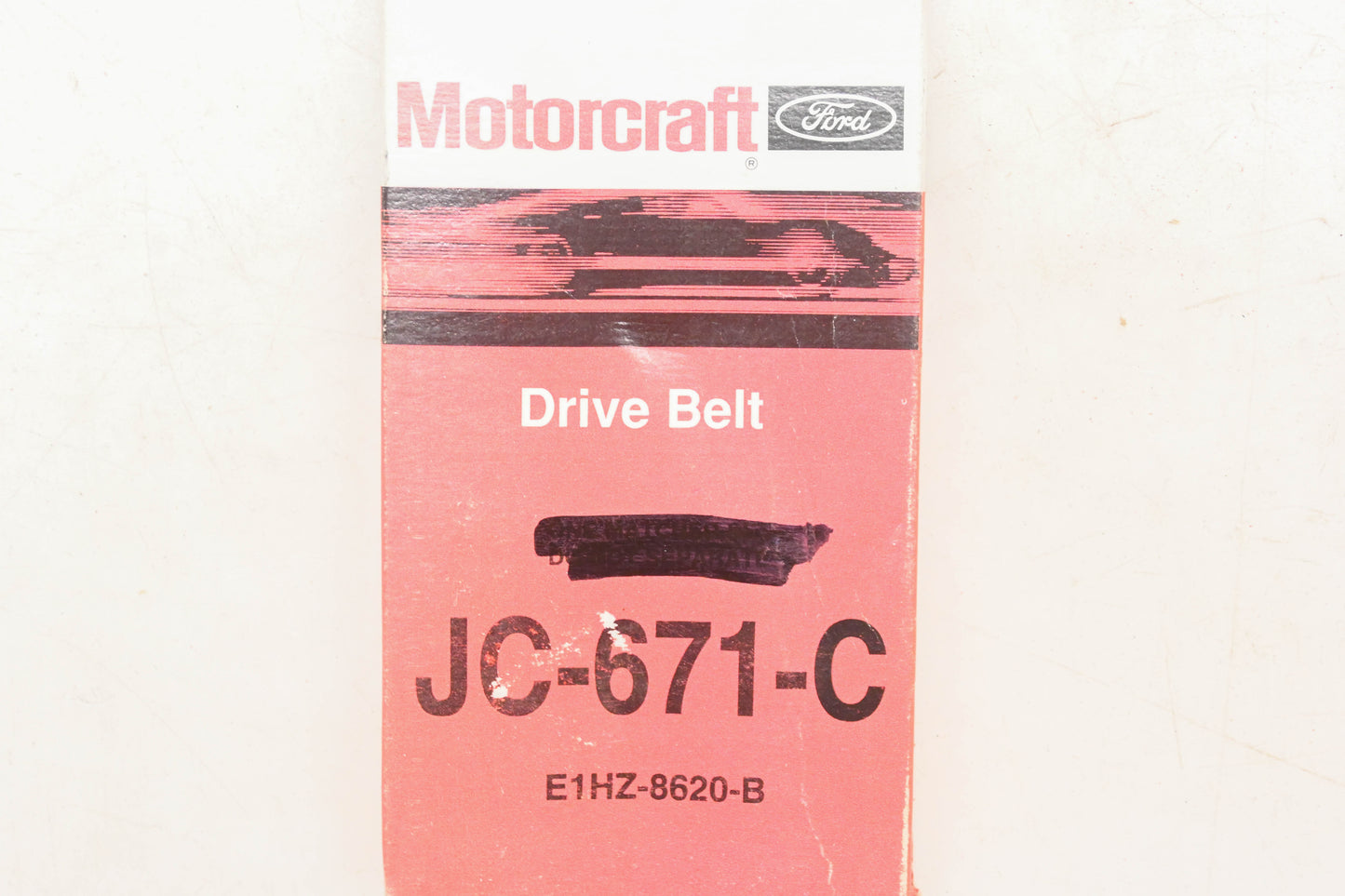 New OEM Motorcraft JC-671-C, E1HZ-8620-B, JC671C Accessory Drive Belt NOS