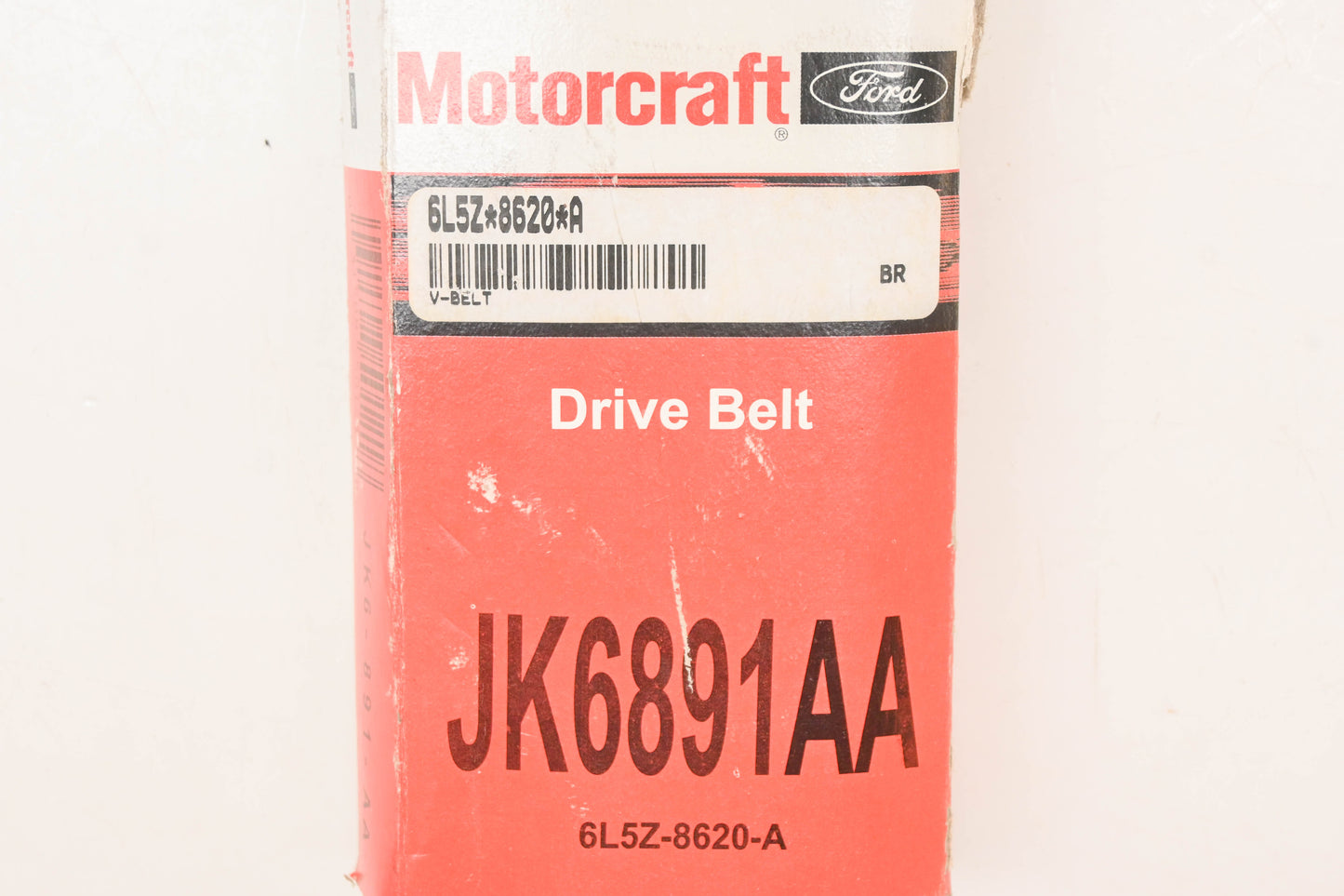 New OEM Motorcraft JK6-891-AA, 6L5Z-8620-A, JK6891AA Serpentine Belt NOS