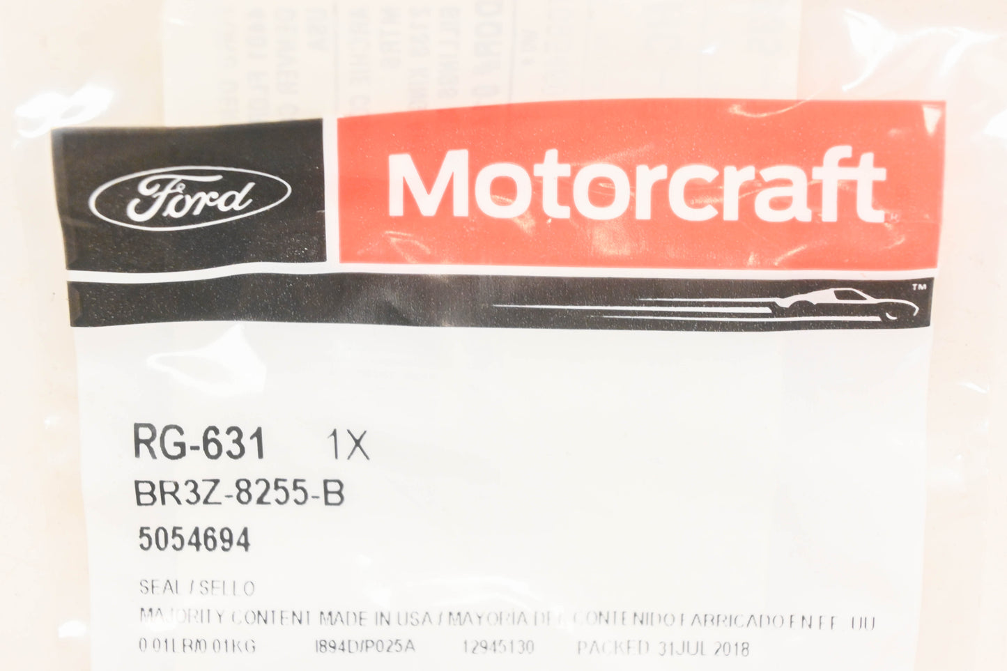 New OEM Motorcraft RG-631, BR3Z-8255-B, RG631 Thermostat Gasket NOS