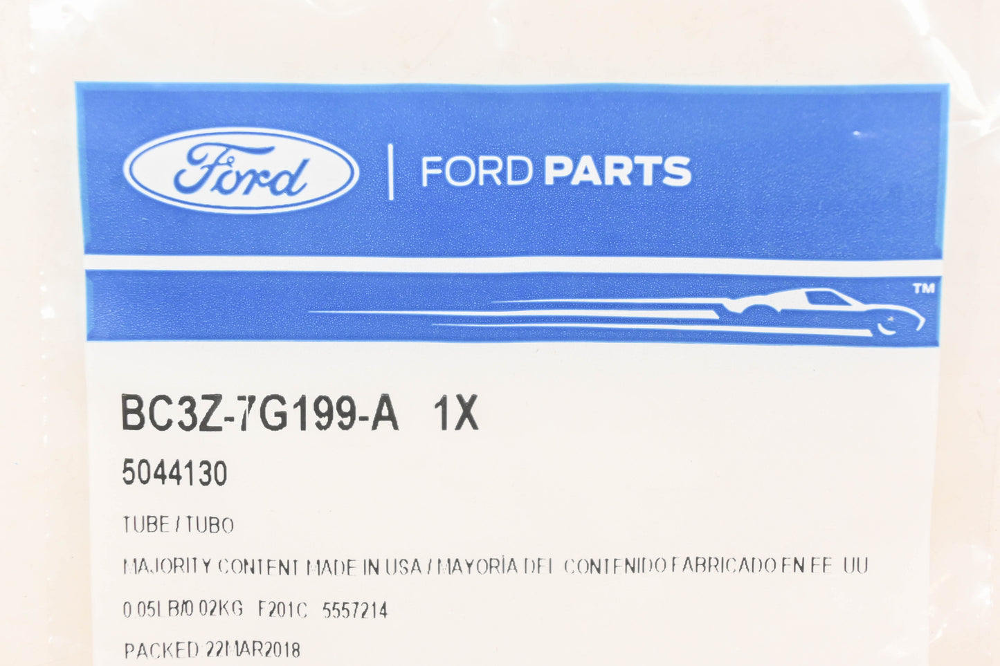 New OEM Ford BC3Z-7G199-A Transmission Tube NOS