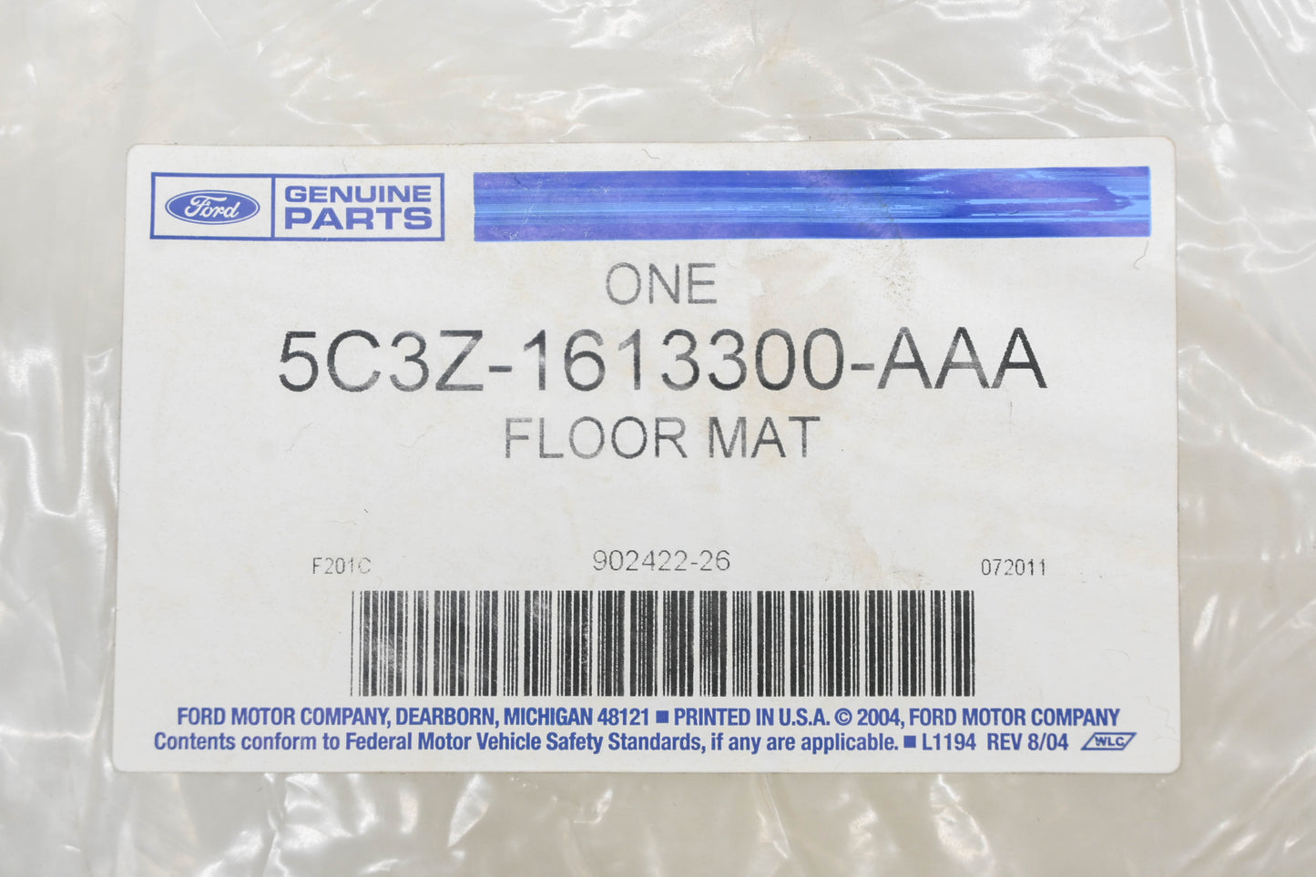 New OEM Ford 5C3Z-1613300-AAA King Ranch Floor Mat Kit NOS